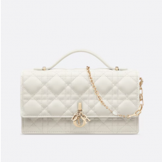 Dior My Dior Mini Bag Latte Cannage Lambskin