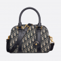 Dior Bowling Bag Blue Dior Oblique Jacquard